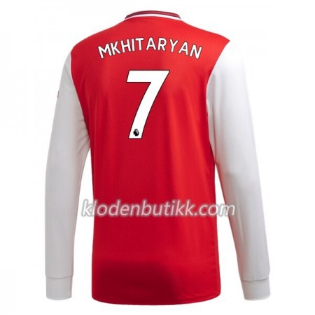 Arsenal Henrik Mkhitaryan 7 Hjemme Fotballdrakt 2019-2020 Langermet